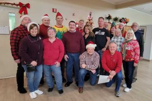 Council 4168 Singing Christmas Carols at Medina Rehabilitation and Nursing